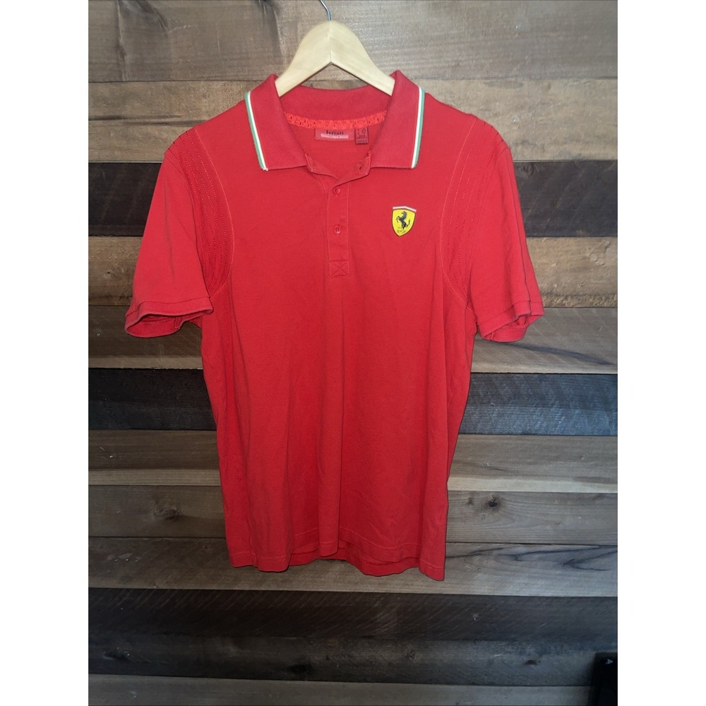 Ferrari Red Polo Shirt